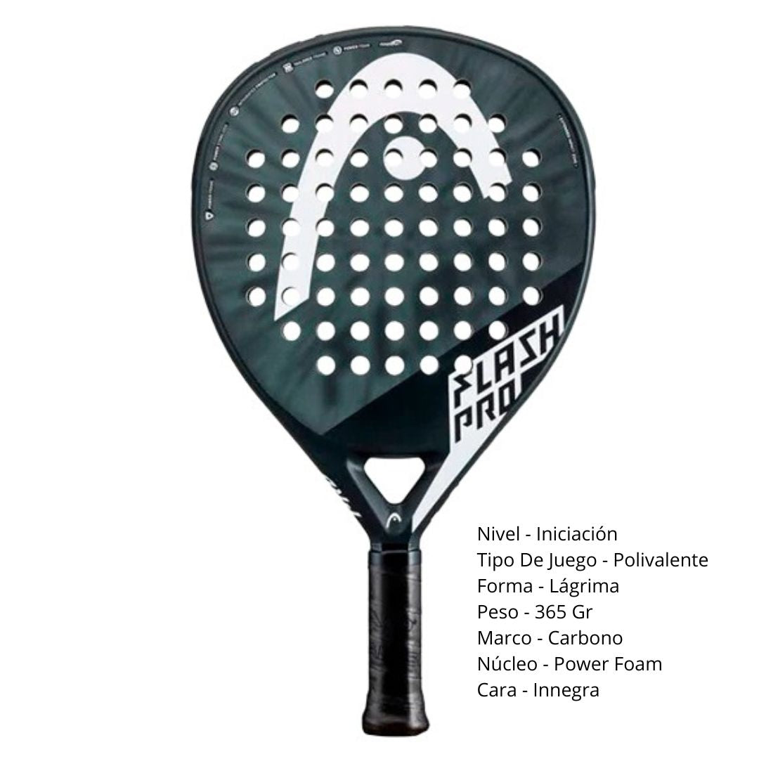 HEAD FLASH PRO 2023 BLANCO NEGRO