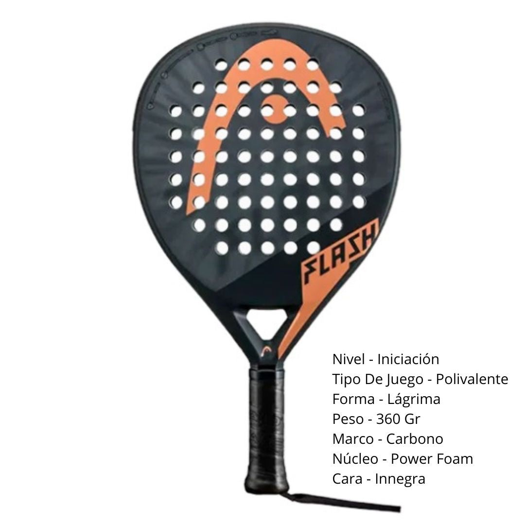 HEAD FLASH 2023 NEGRO COBRE