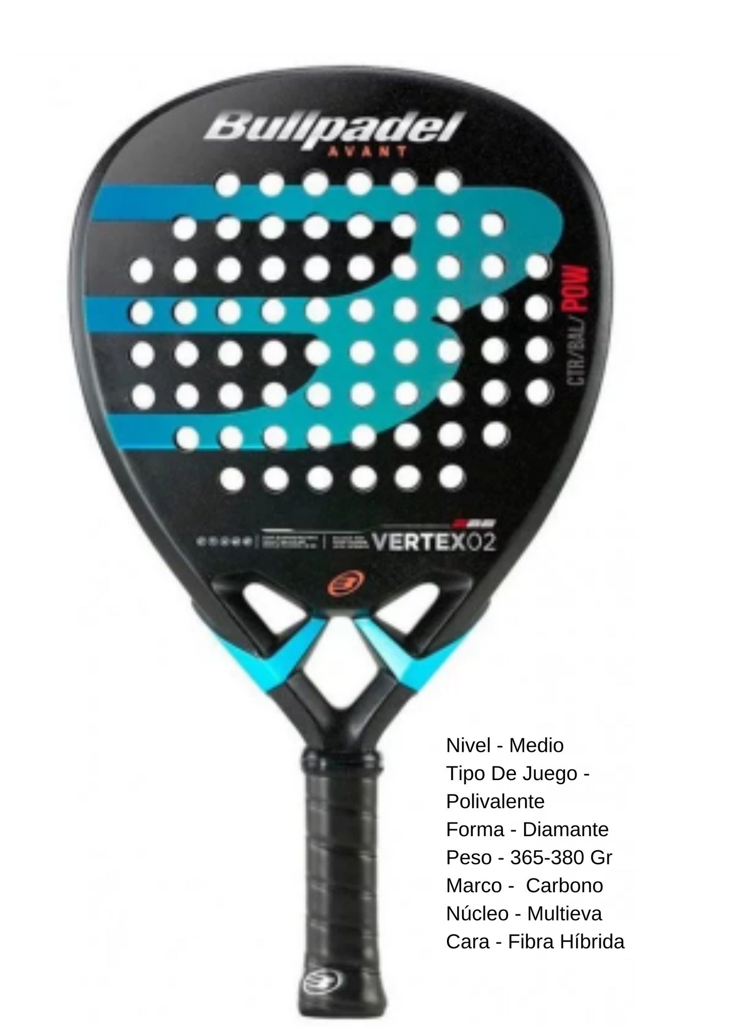 BULLPADEL VERTEX 02 AVANT