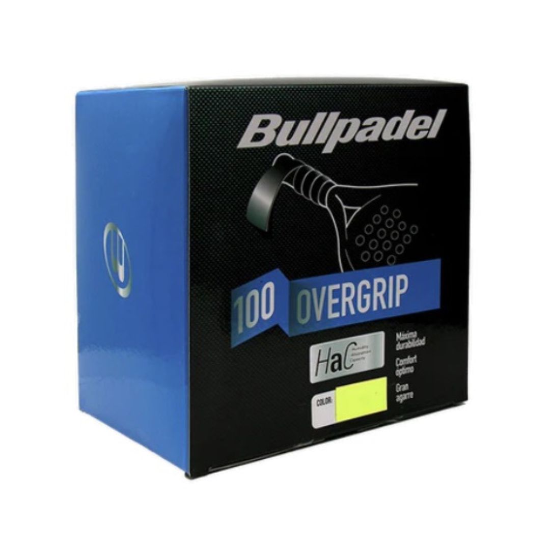 OVERGRIP BULLPADEL HAC X100 BLANCO, AMARILLO Y NARANJA