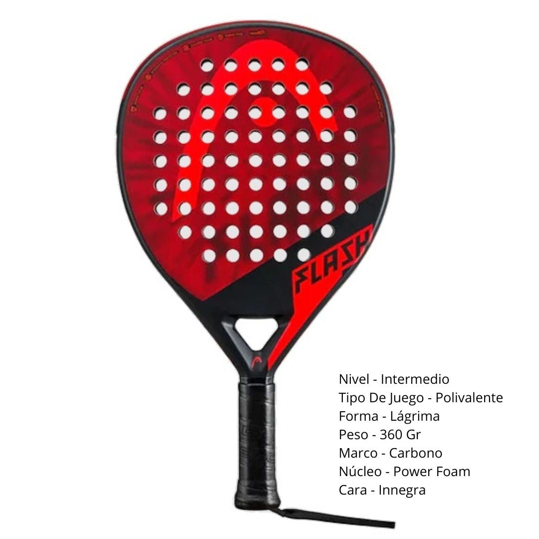 HEAD FLASH ROJO 2023