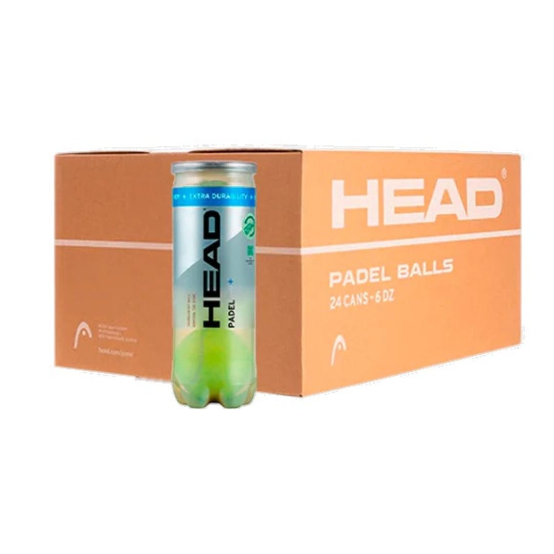 CAJA DE PELOTAS HEAD PÁDEL PRO+ 24x3