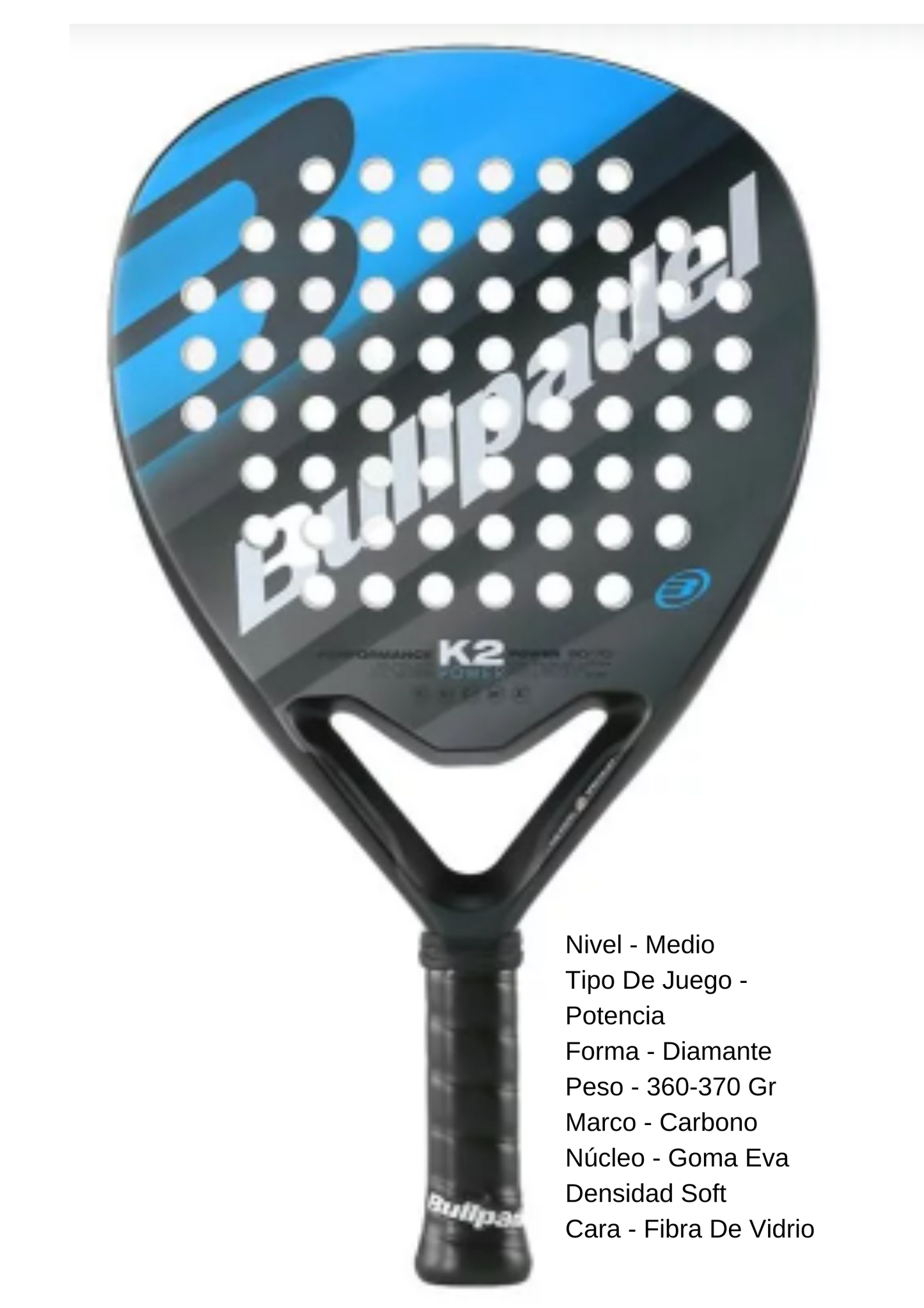 BULLPADEL K2 POWER 2023