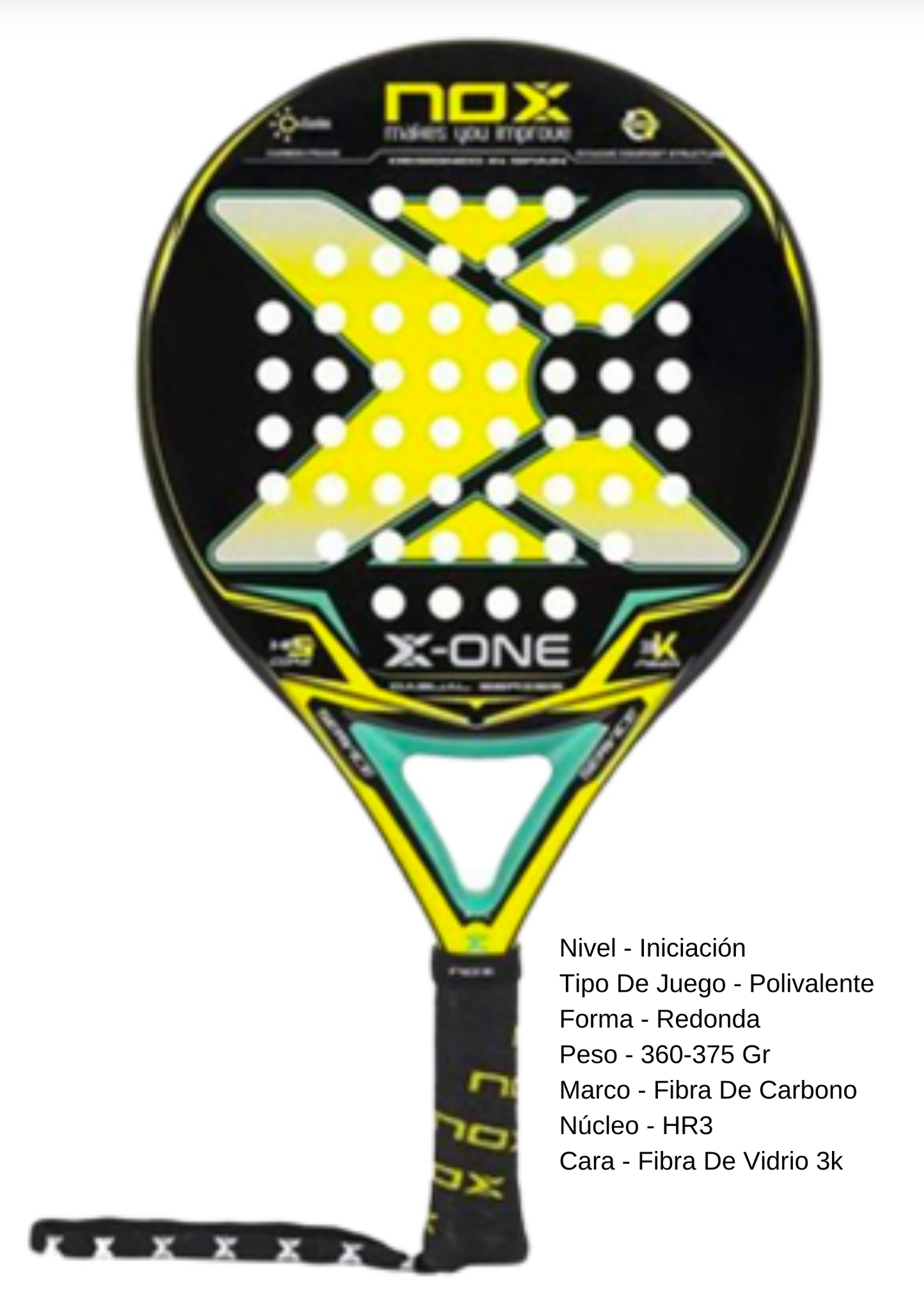 NOX X-ONE GREEN YELLOW