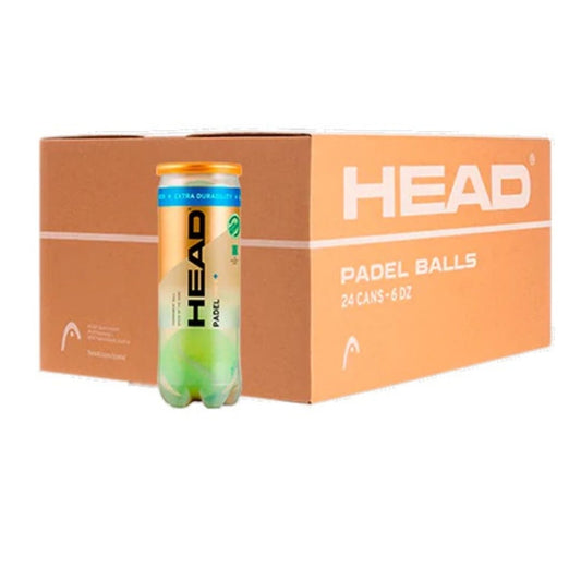 CAJA DE PELOTAS HEAD PÁDEL PRO S+ 24x3