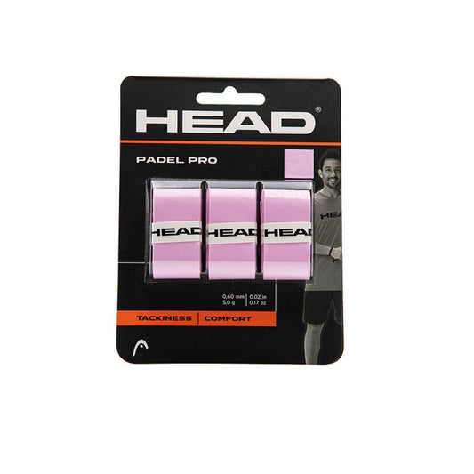 OVERGRIP HEAD PÁDEL PRO ROSA x3