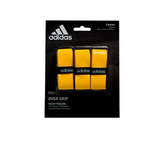 OVERGRIP ADIDAS PERFORADO AMARILLO x3