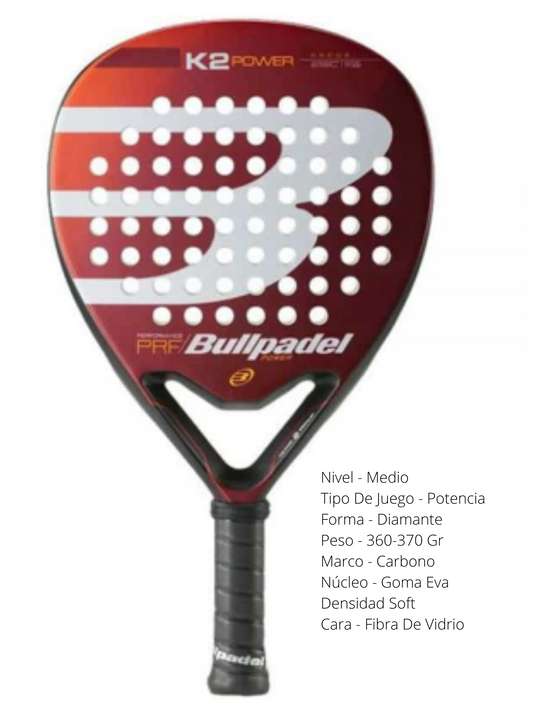 BULLPADEL K2 POWER 2022